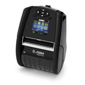 Zebra ZQ620 Plus 3"/72mm DT Printer; English fonts,Dual 802.11AC / BT4.x, Linerless platen, 1.375" core, Group E, Shoulder strap, Belt clip